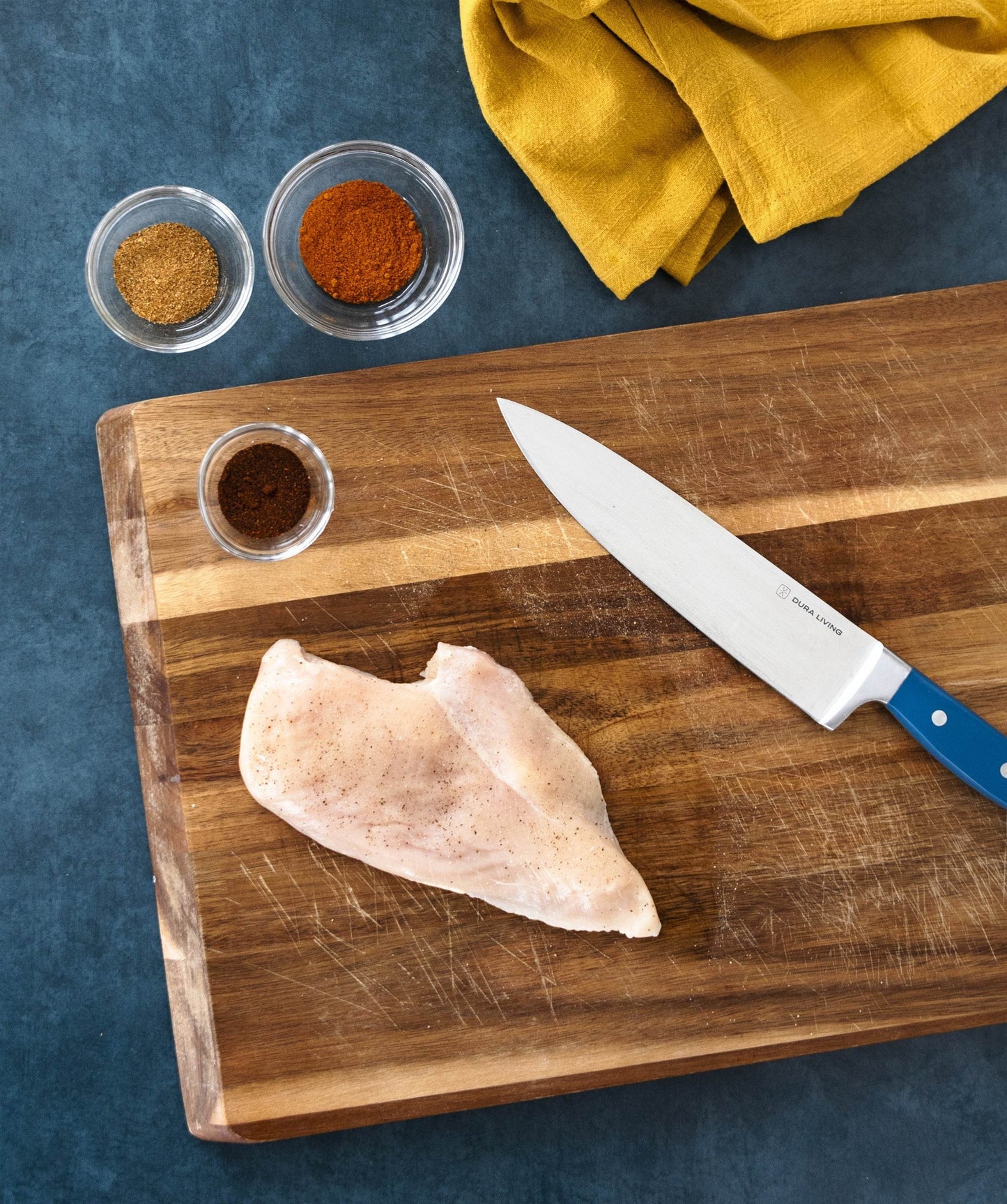 Superior 8 inch Chef Knife - Royal Blue - Loft&Timber