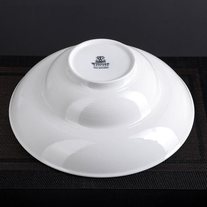 White Deep Salad or Soup Plate 12" inch | 30 Fl Oz | - Loft&Timber