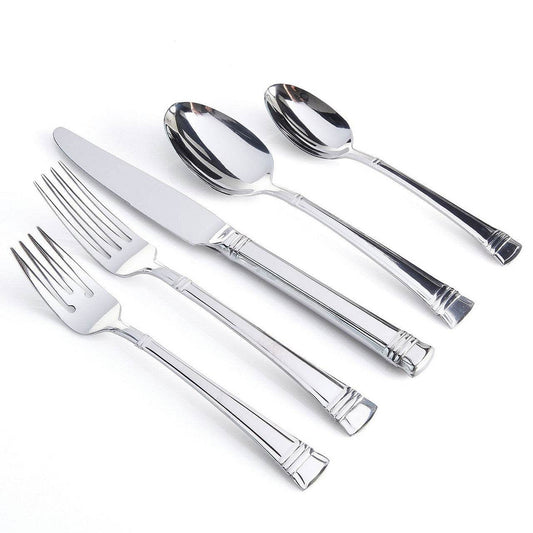 Gibson Cordell 20 Piece Flatware Set - Loft&Timber