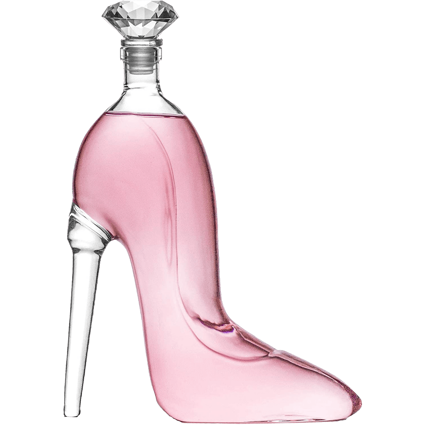 Heel Stiletto High Heels Shape Decanter Whiskey and Wine Decanter with Stopper - Handcrafted High Heel Decanter for Wine Liquor Rum Bourbon Tequila, Elegant Decanter Gifts for Women - Copyright Design - Loft&Timber