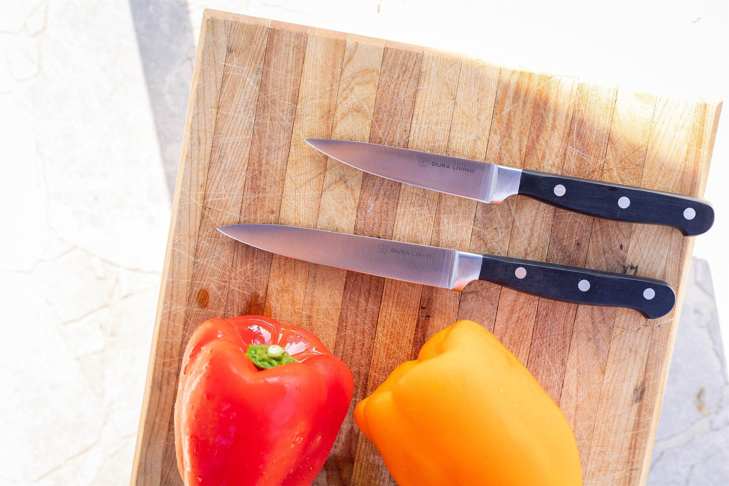 Superior 2-Piece Kitchen Knife Set - Black - Loft&Timber