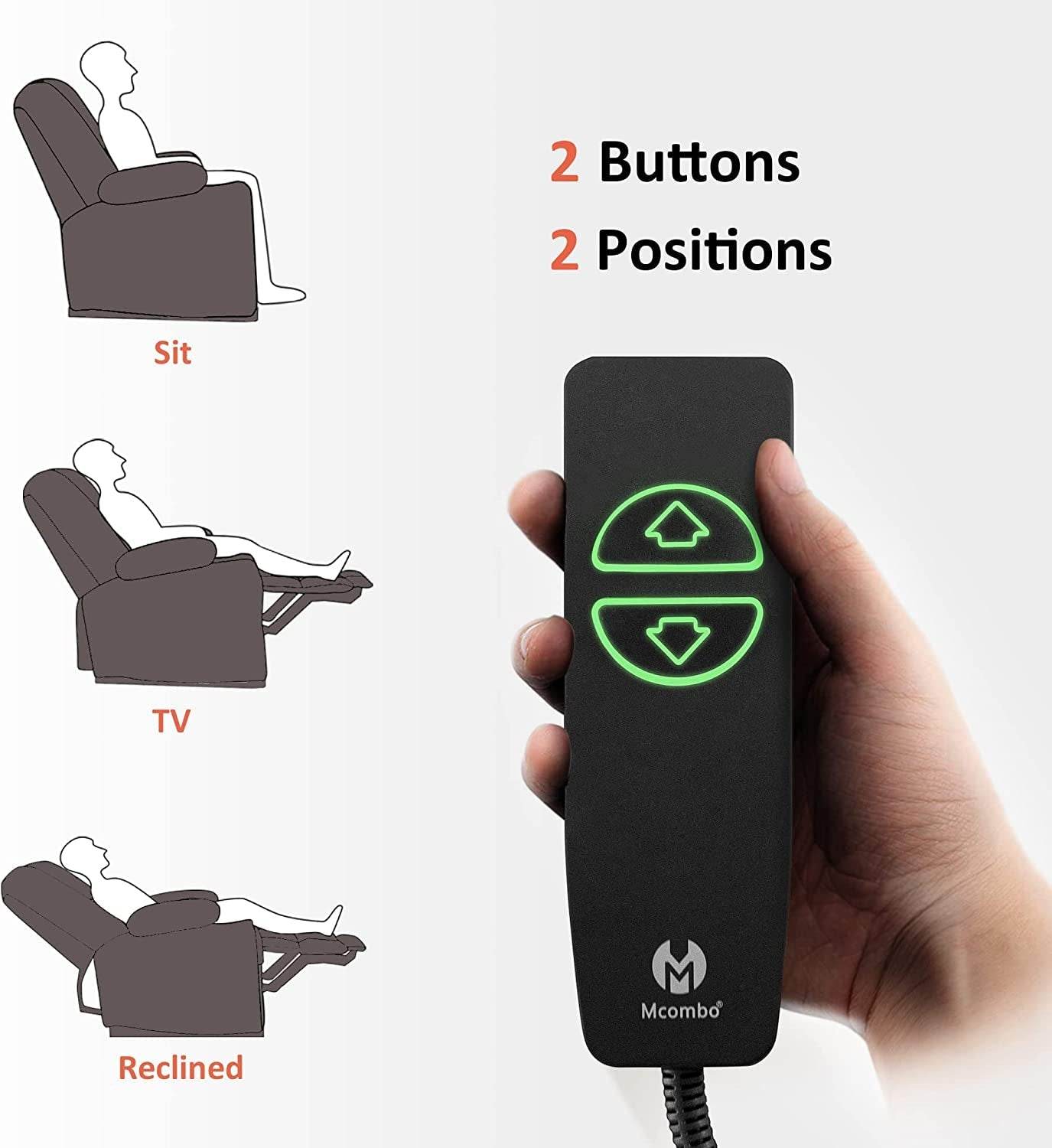 Electric Power Recliner Chair with Heat and Massage - Loft&Timber