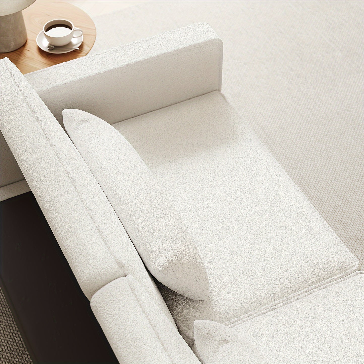 71" Futon Sofa Bed, Convertible Sleeper Sofa Bed Couch - Loft&Timber