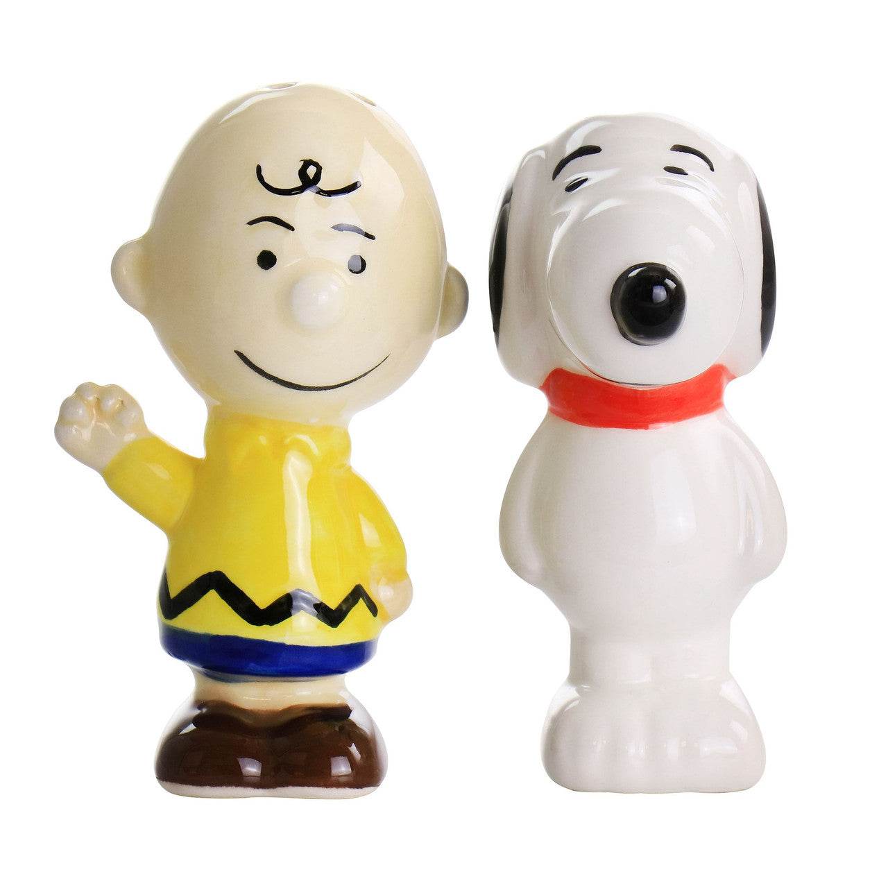 Peanuts Classical Pals Charlie Brown and Snoopy Figurine Salt and Pepper Shaker Set - Loft&Timber
