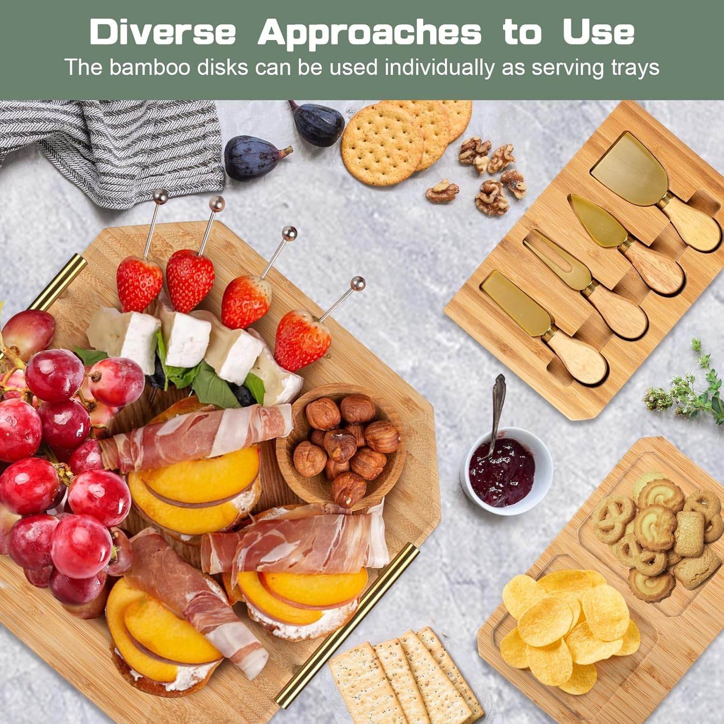 Morning After Charcuterie Board Set - Loft&Timber