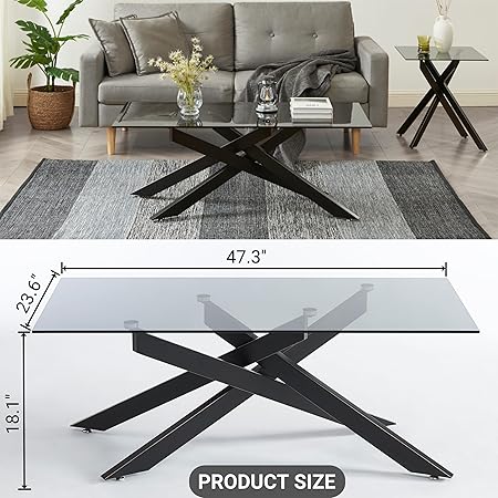 23" Rec Modern Coffee Table - Loft&Timber