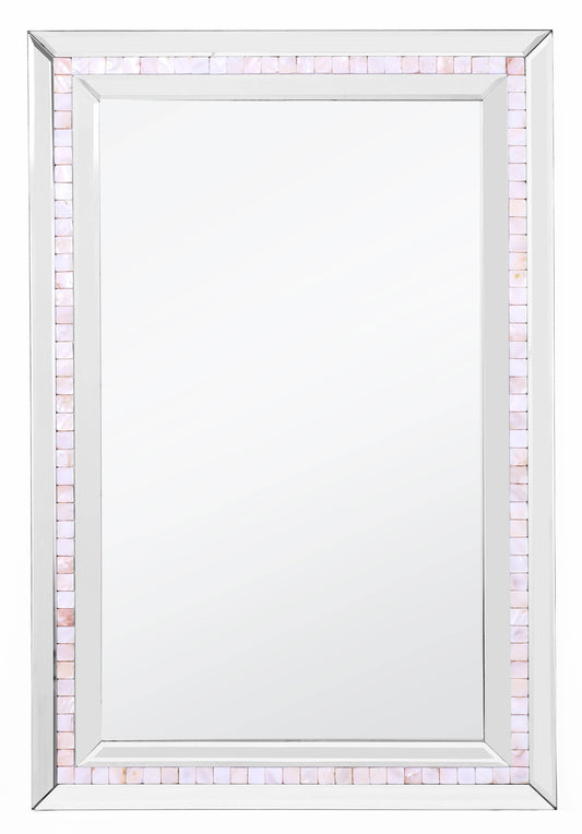 Mosaic Tiled Beveled Bathroom/Vanity Mirror - Loft&Timber