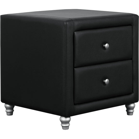 Upholstered Nightstand - Loft&Timber