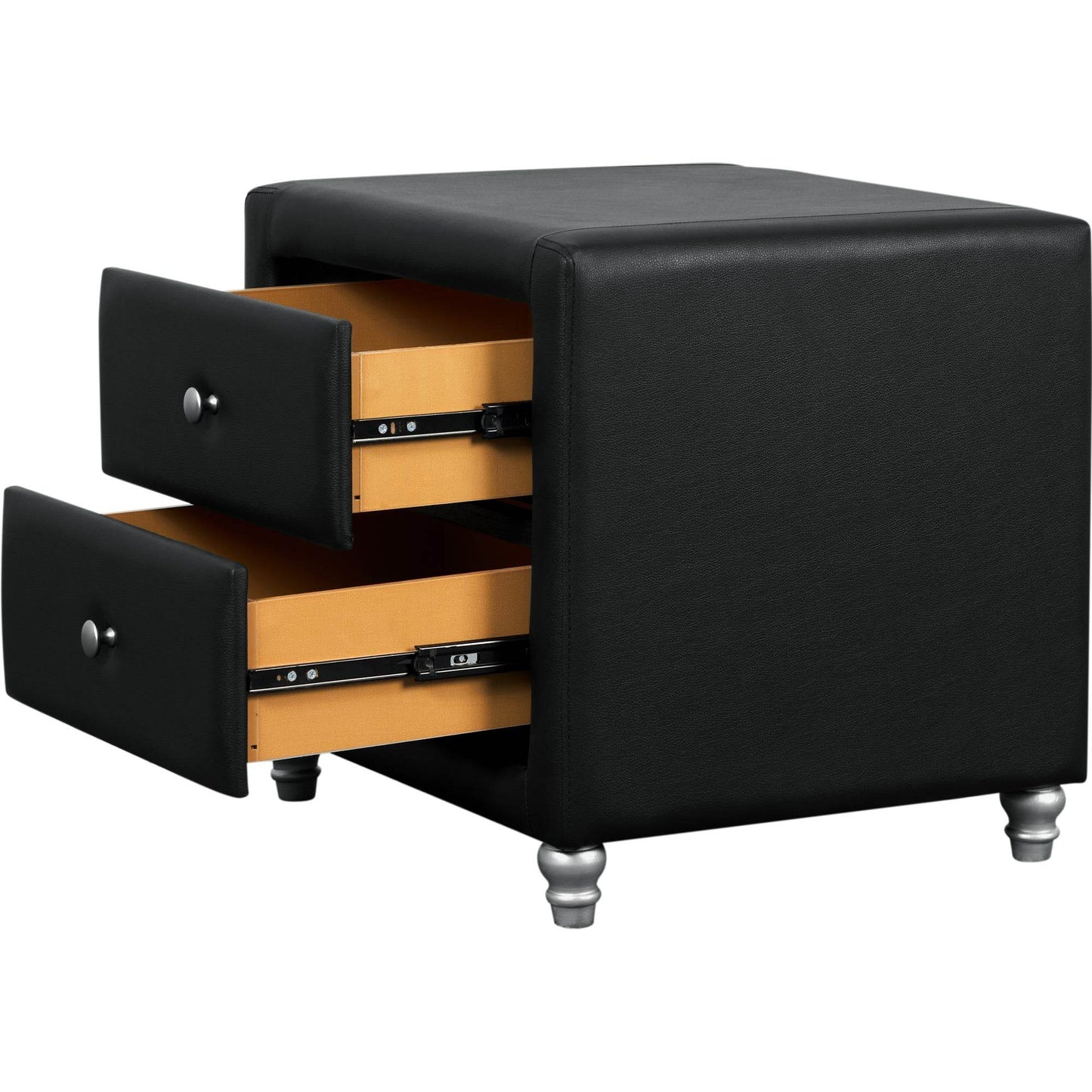 Upholstered Nightstand - Loft&Timber