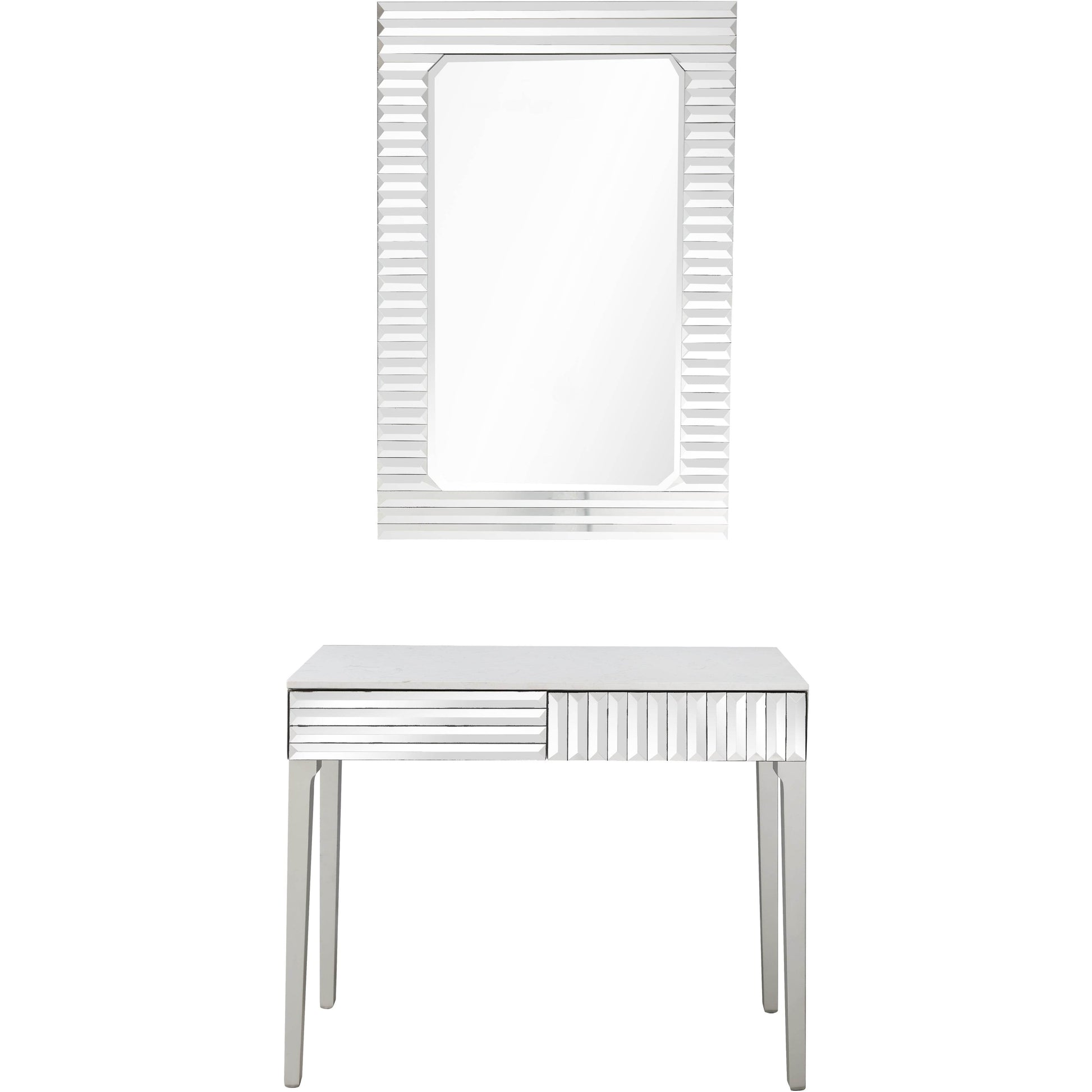 Carla Wall Mirror and Console - Loft&Timber