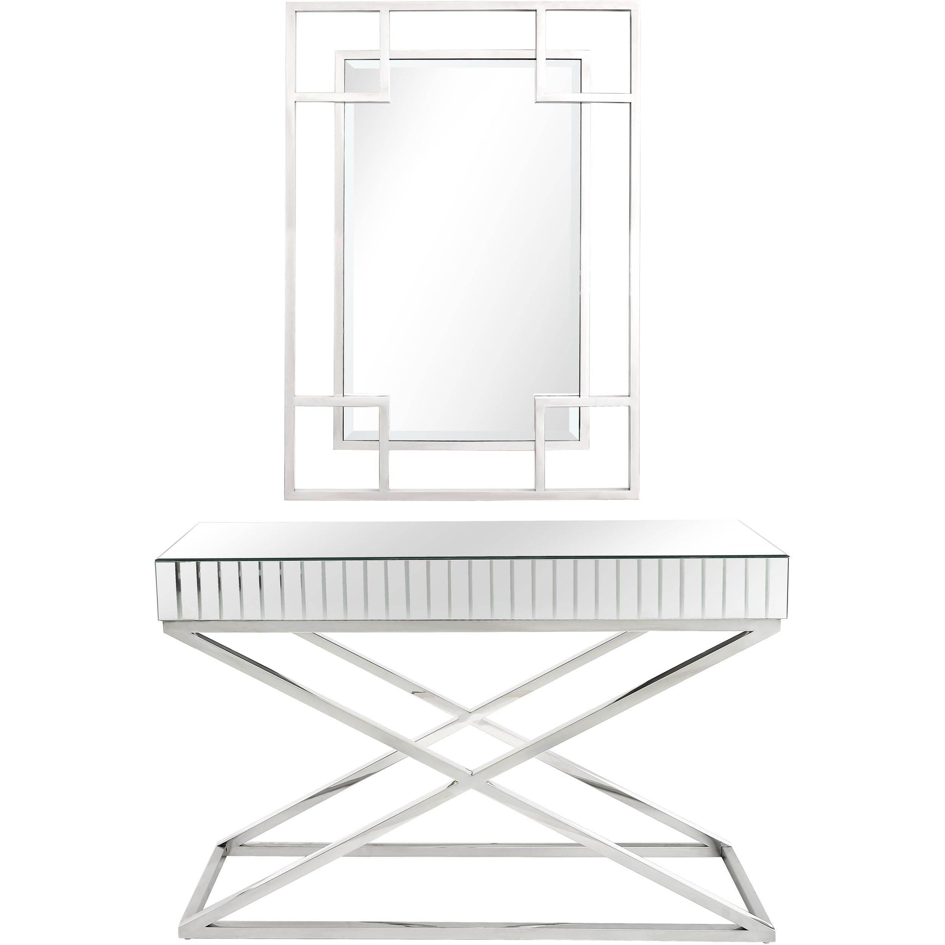 Kinney Wall Mirror and Console Table - Loft&Timber