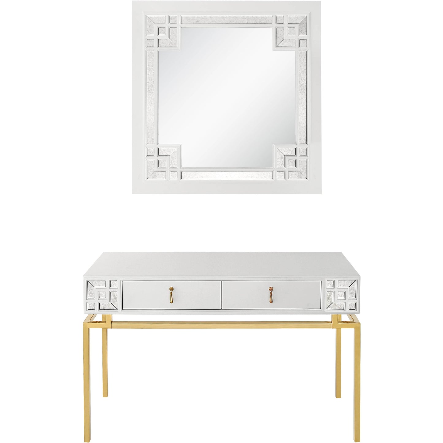 Dynasty Wall Mirror and Console Table - Loft&Timber