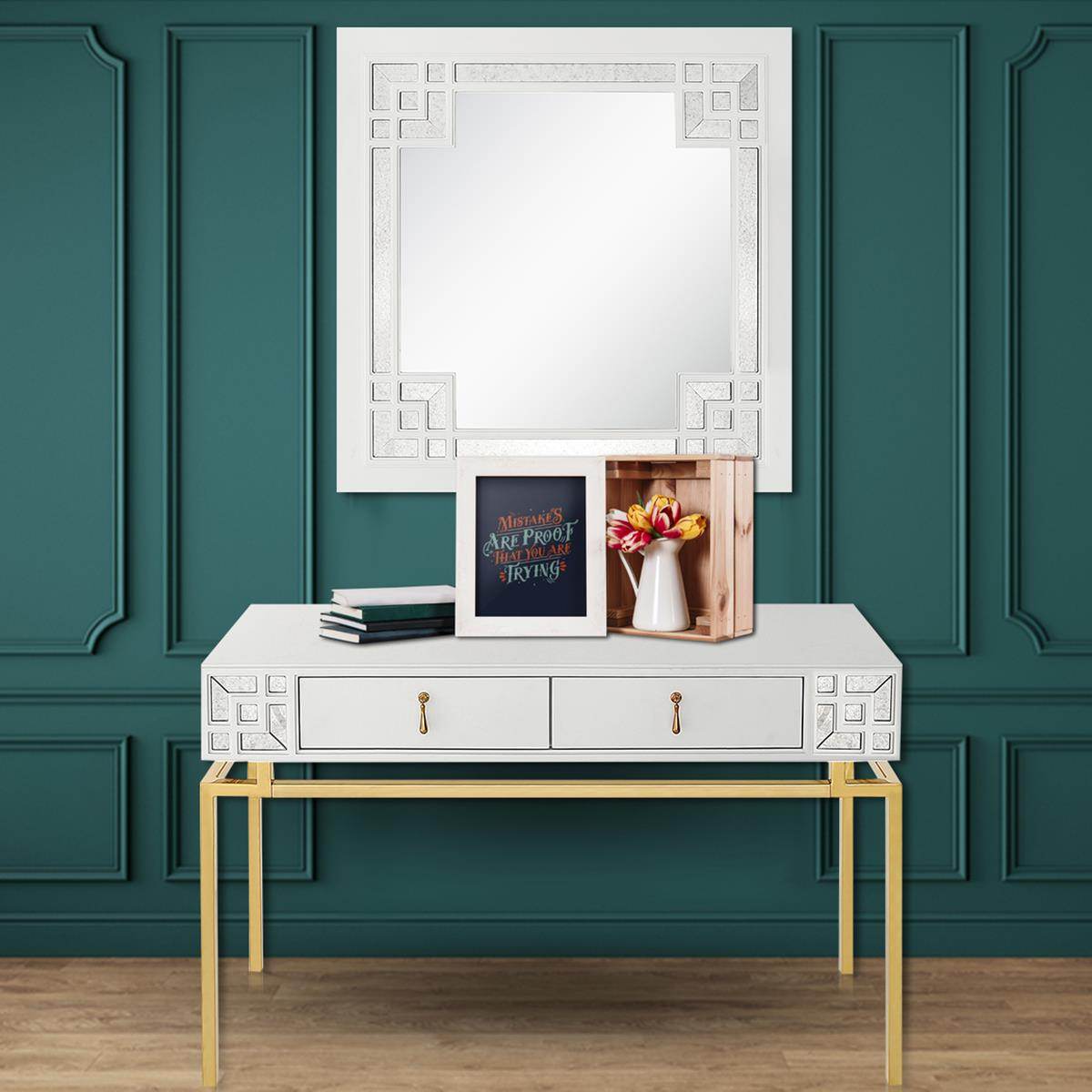 Dynasty Wall Mirror and Console Table - Loft&Timber