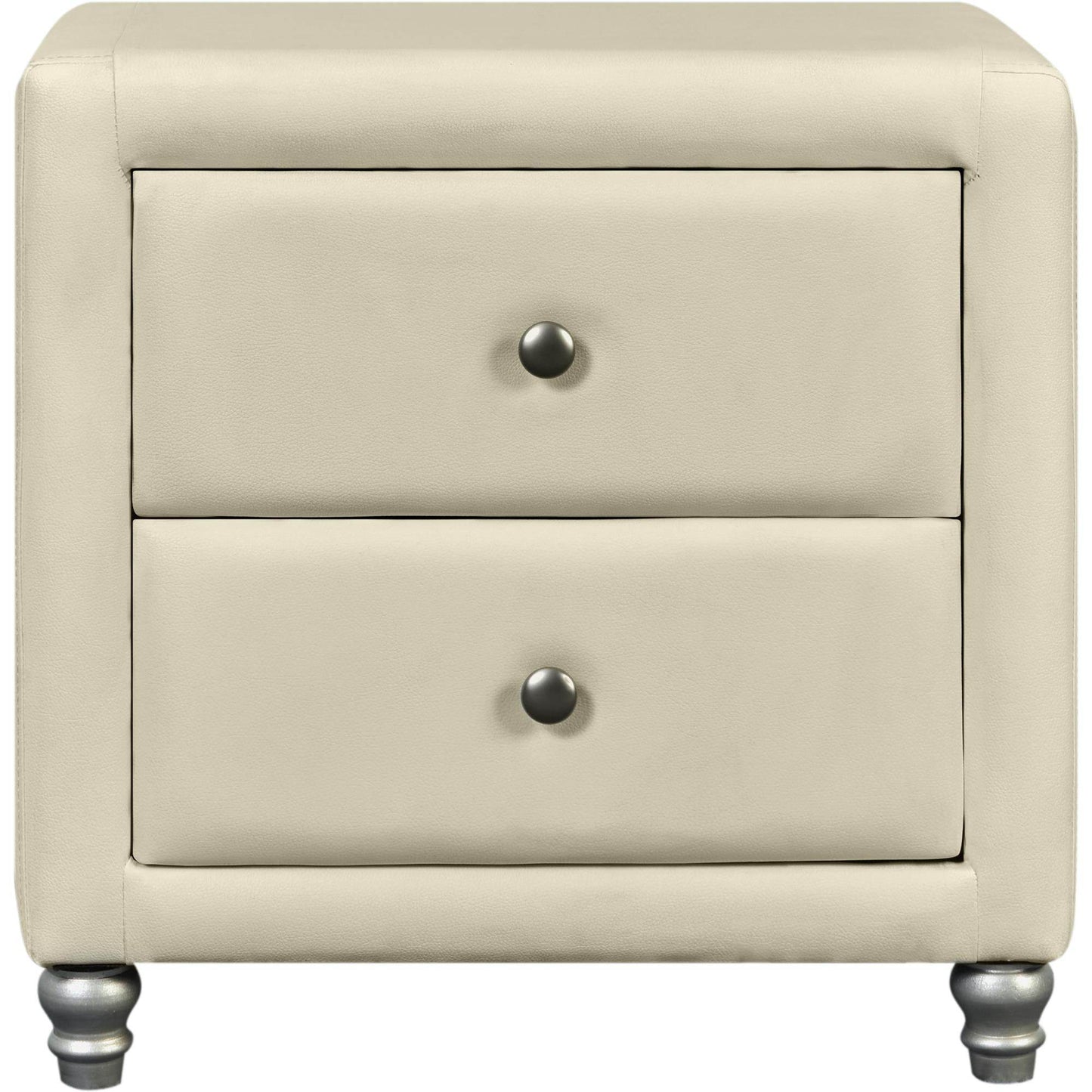 Upholstered Nightstand - Loft&Timber