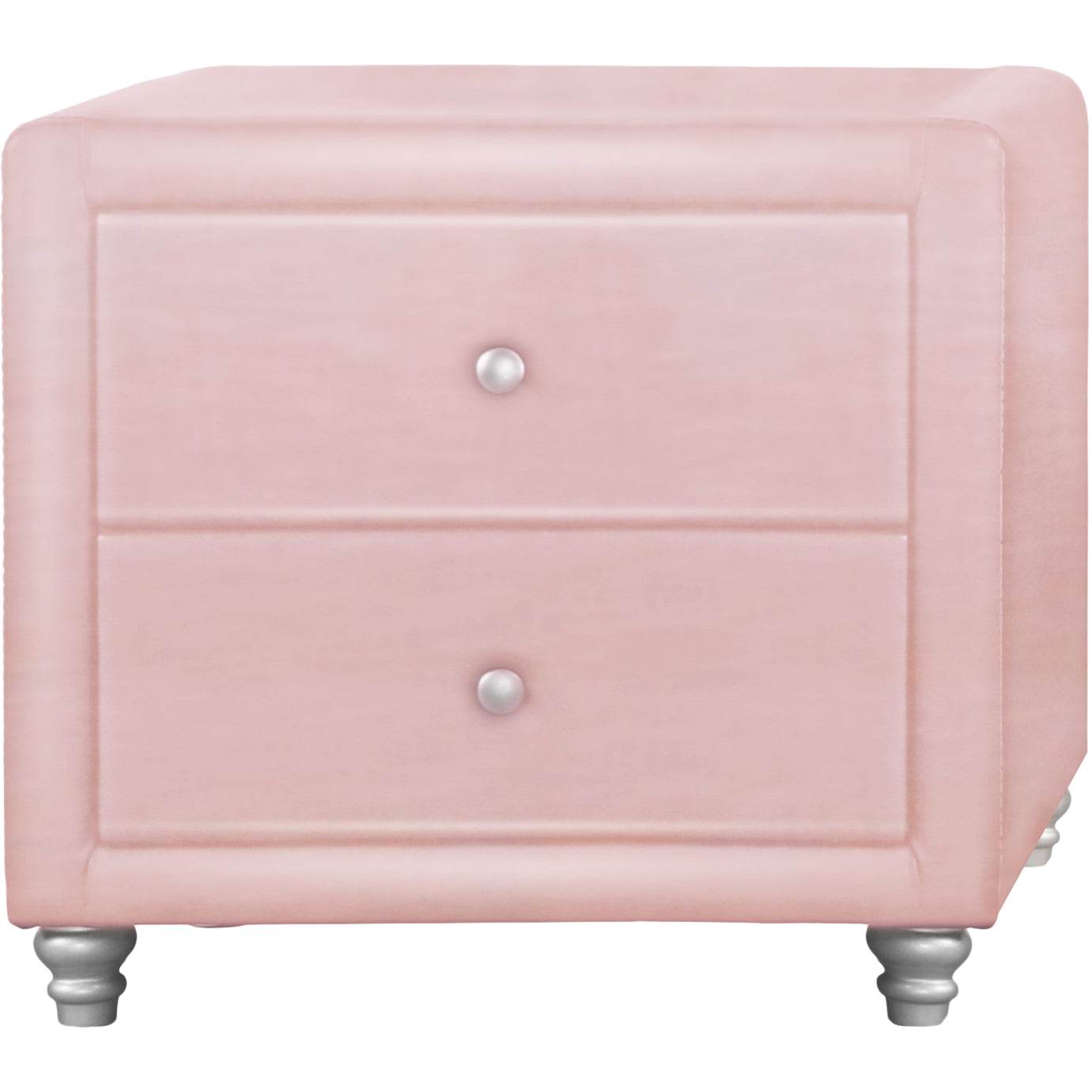 Upholstered Nightstand - Loft&Timber
