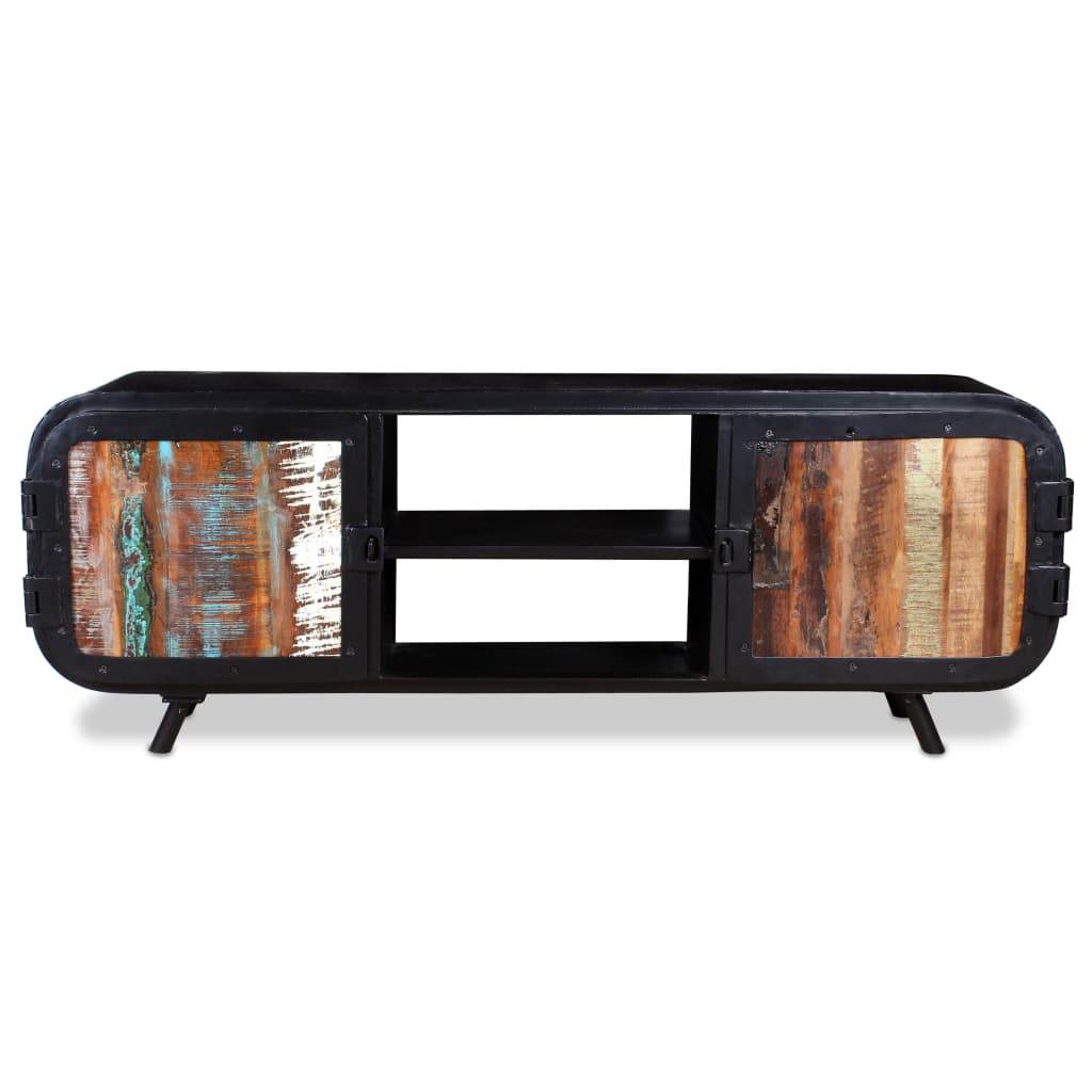 vidaXL TV Stand TV Console Sideboard TV Unit Media Unit Solid Reclaimed Wood - Loft&Timber
