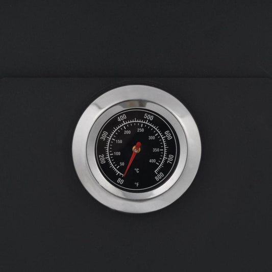 vidaXL Outdoor Pizza Oven Charcoal Fired with 2 Fireclay Stones - Loft&Timber