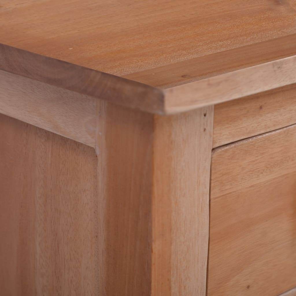 vidaXL TV Stand TV Unit Sideboard TV Console Media Unit Solid Mahogany Wood - Loft&Timber
