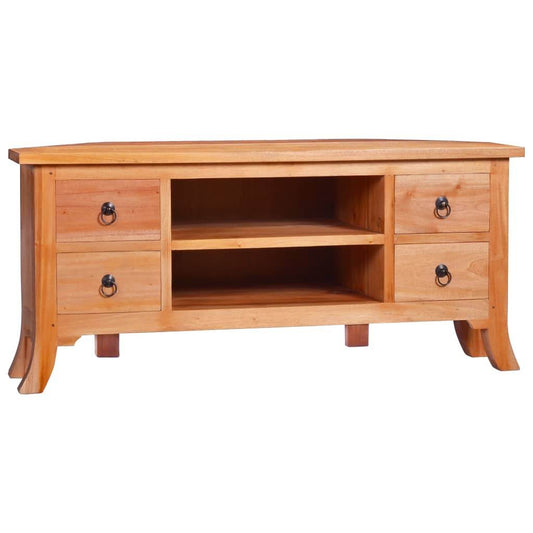 vidaXL TV Stand TV Unit Sideboard TV Console Media Unit Solid Mahogany Wood - Loft&Timber