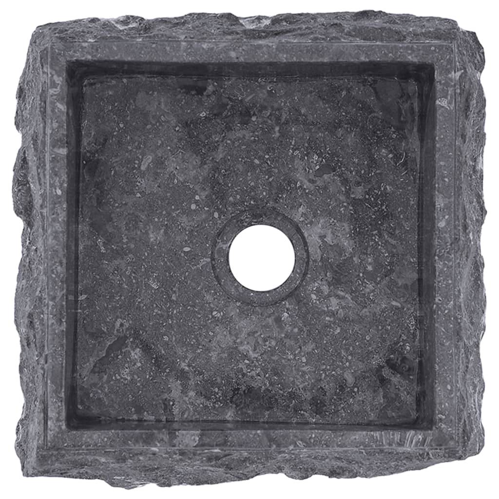 vidaXL Sink Above Counter Vanity Sink Natural Stone Basin for Bathroom Marble - Loft&Timber