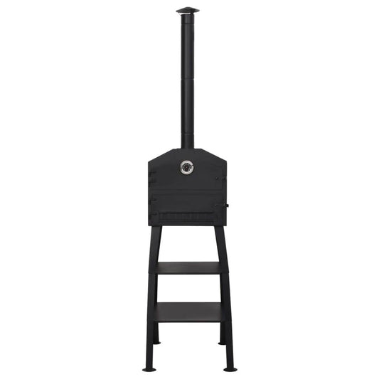 vidaXL Outdoor Pizza Oven Charcoal Fired with 2 Fireclay Stones - Loft&Timber