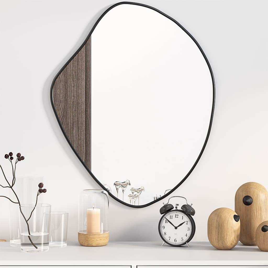 vidaXL Wall Mirror Decorative Hanging Make up Mirror for Bathroom Bedroom - Loft&Timber