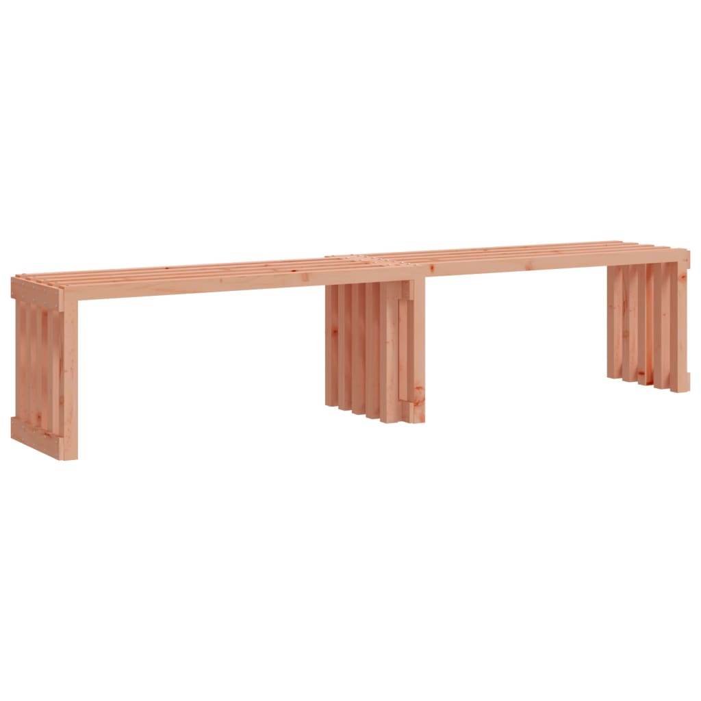 vidaXL Patio Bench Extendable Garden Bench Outdoor Seating Solid Wood Pine - Loft&Timber