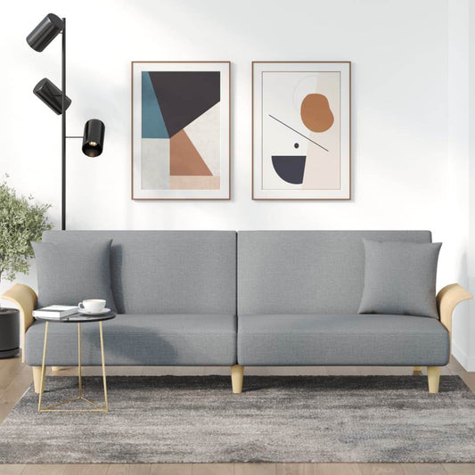 vidaXL Sofa Bed with Armrests Fabric Sofa Recliner Sleeper Sofa Daybed Couch - Loft&Timber