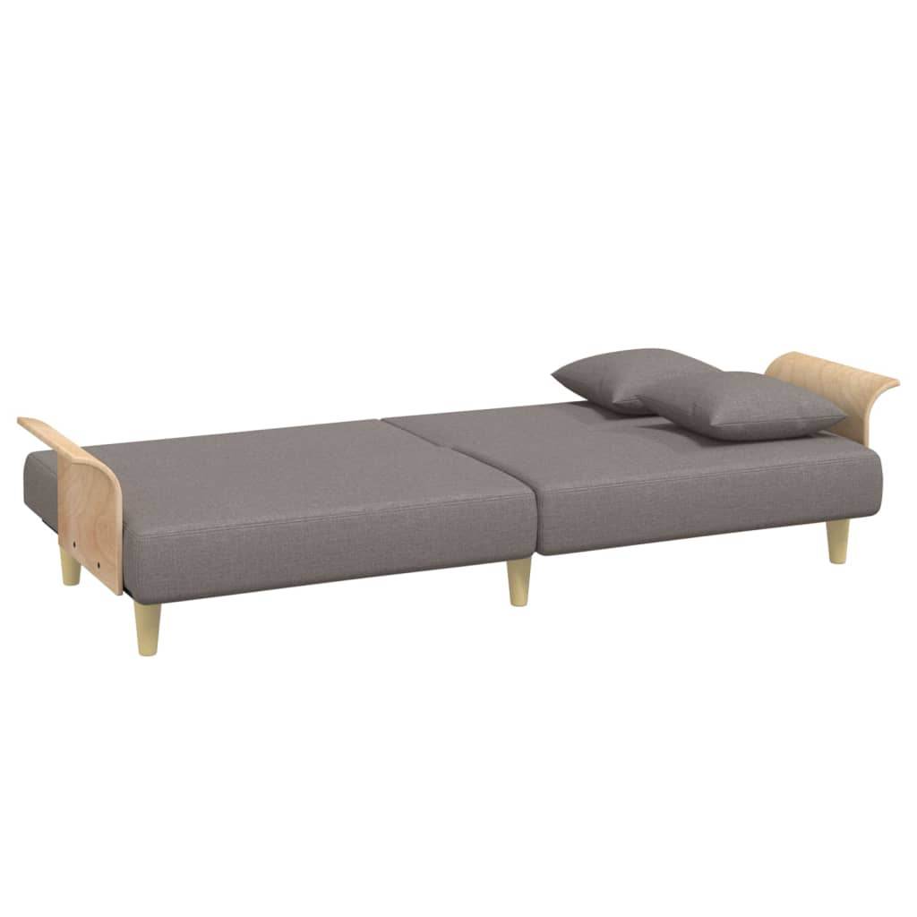 vidaXL Sofa Bed with Armrests Fabric Sofa Recliner Sleeper Sofa Daybed Couch - Loft&Timber