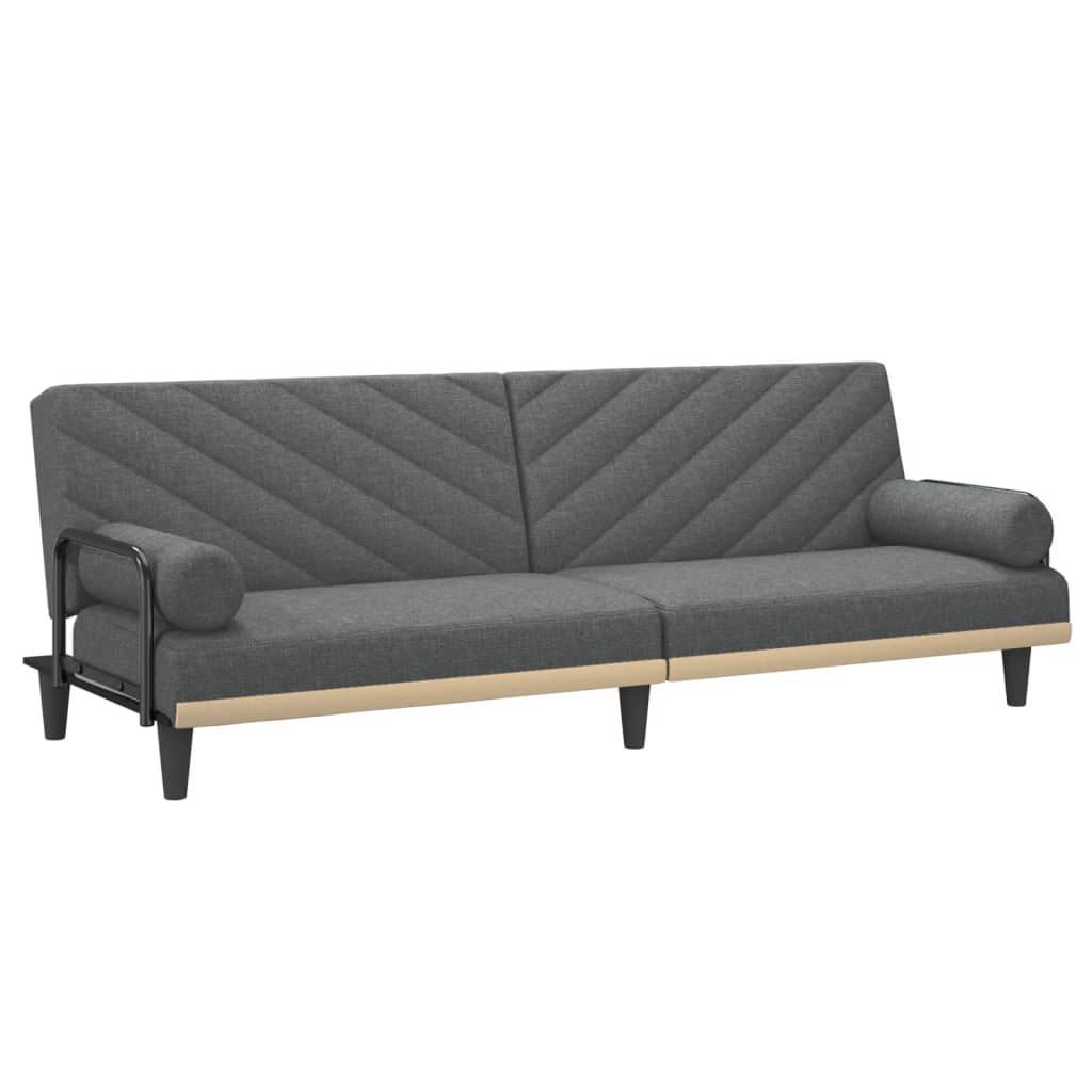 vidaXL Sleeper Sofa with Armrests Sofa Couch Recliner Chair Loveseat Fabric - Loft&Timber