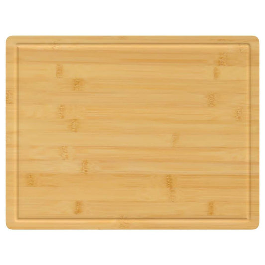 vidaXL Cutting Board Snack Cheese Board with Juice Groove for Kitchen Bamboo - Loft&Timber