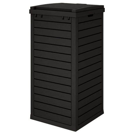 vidaXL Trash Can Garbage Can Trash Bin for Backyard Outdoor Polypropylene - Loft&Timber