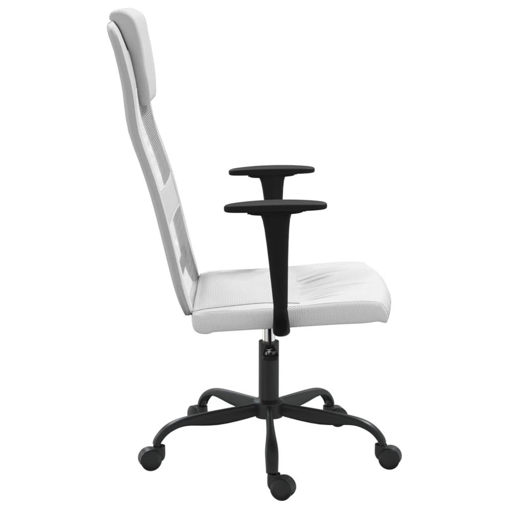 vidaXL Office Chair Office Computer Desk Chair Mesh Fabric and Faux Leather - Loft&Timber
