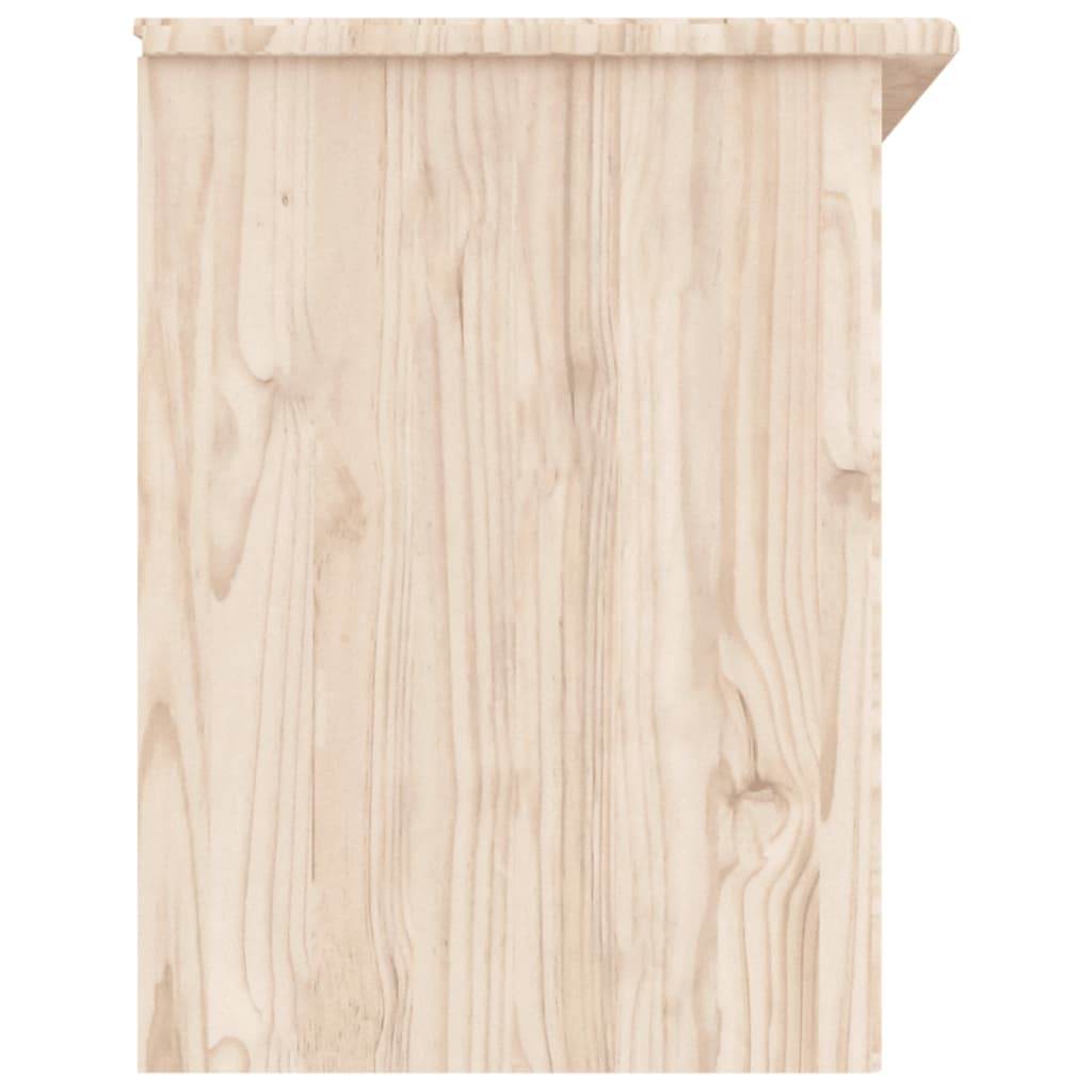 vidaXL Shoe Bench Wooden Shoe Storage Organizer Bench ALTA Solid Wood Pine - Loft&Timber