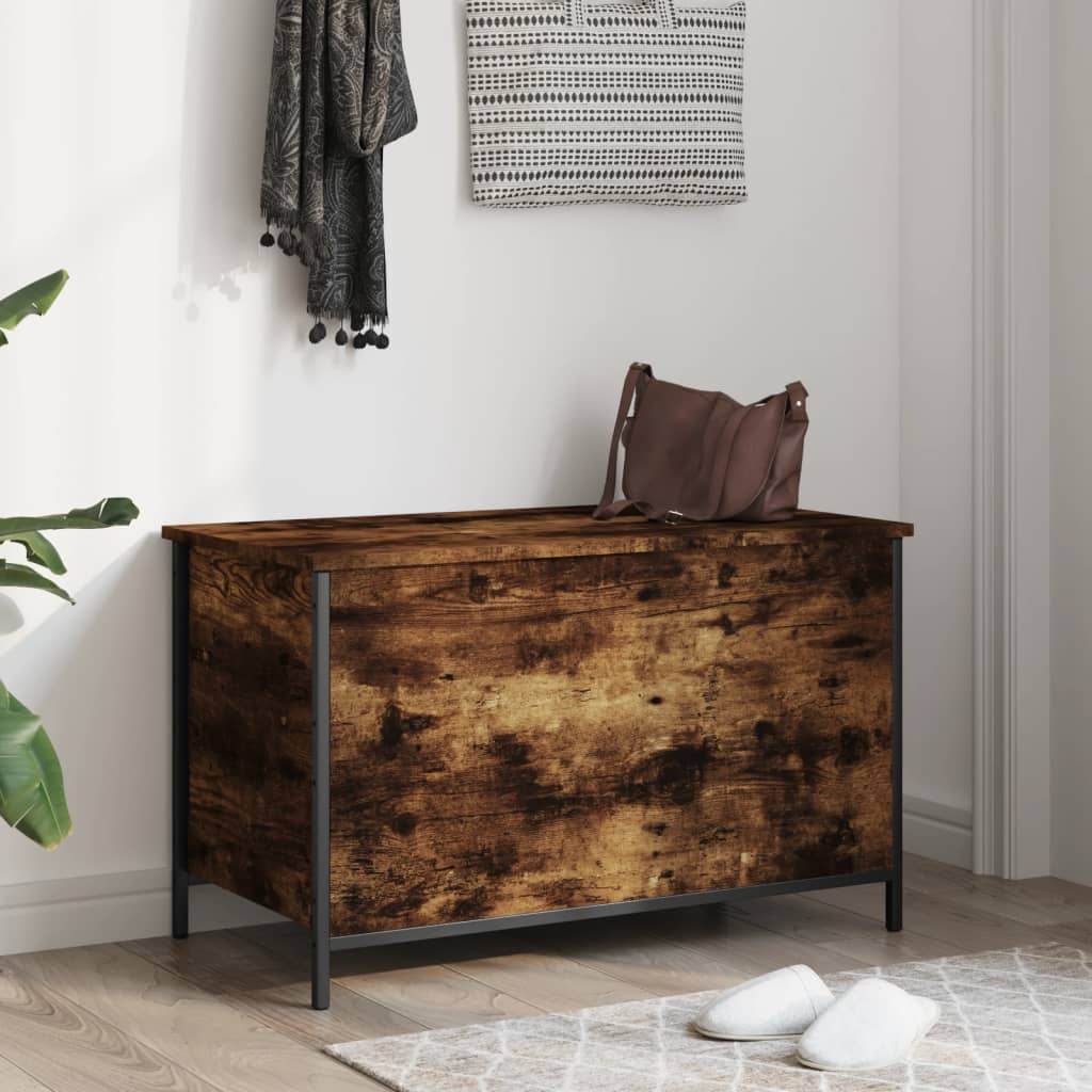 vidaXL Storage Bench Hallway Seat Toy Box Bench Furniture Engineered Wood - Loft&Timber