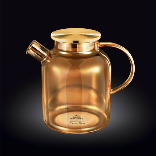Amber Thermo Glass Teapot 54 Fl Oz | High temperature and shock resistant - Loft&Timber