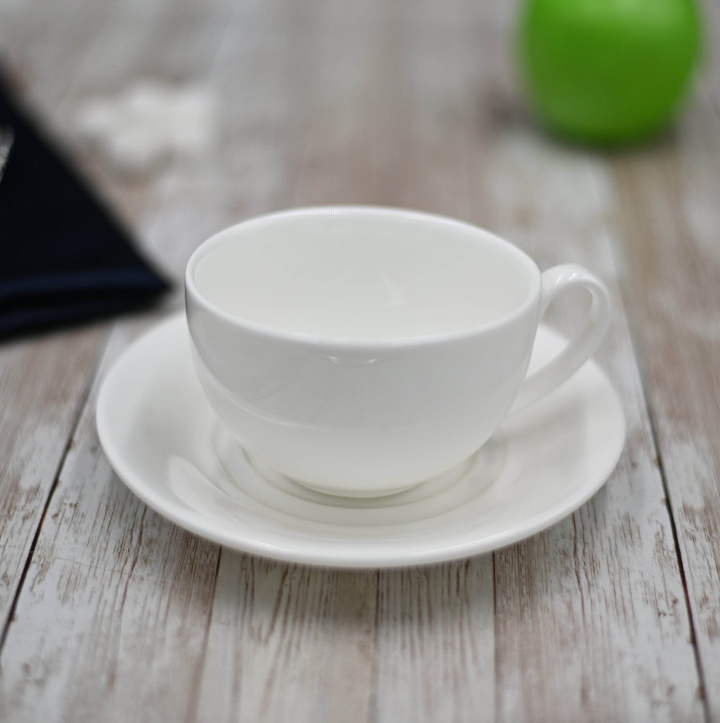 White Tea Cup 8 Oz | 250 Ml - Loft&Timber