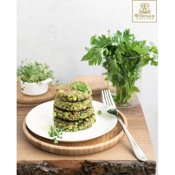 Professional Rolled Rim White Dinner Plate 9" inch | 23 Cm - Loft&Timber