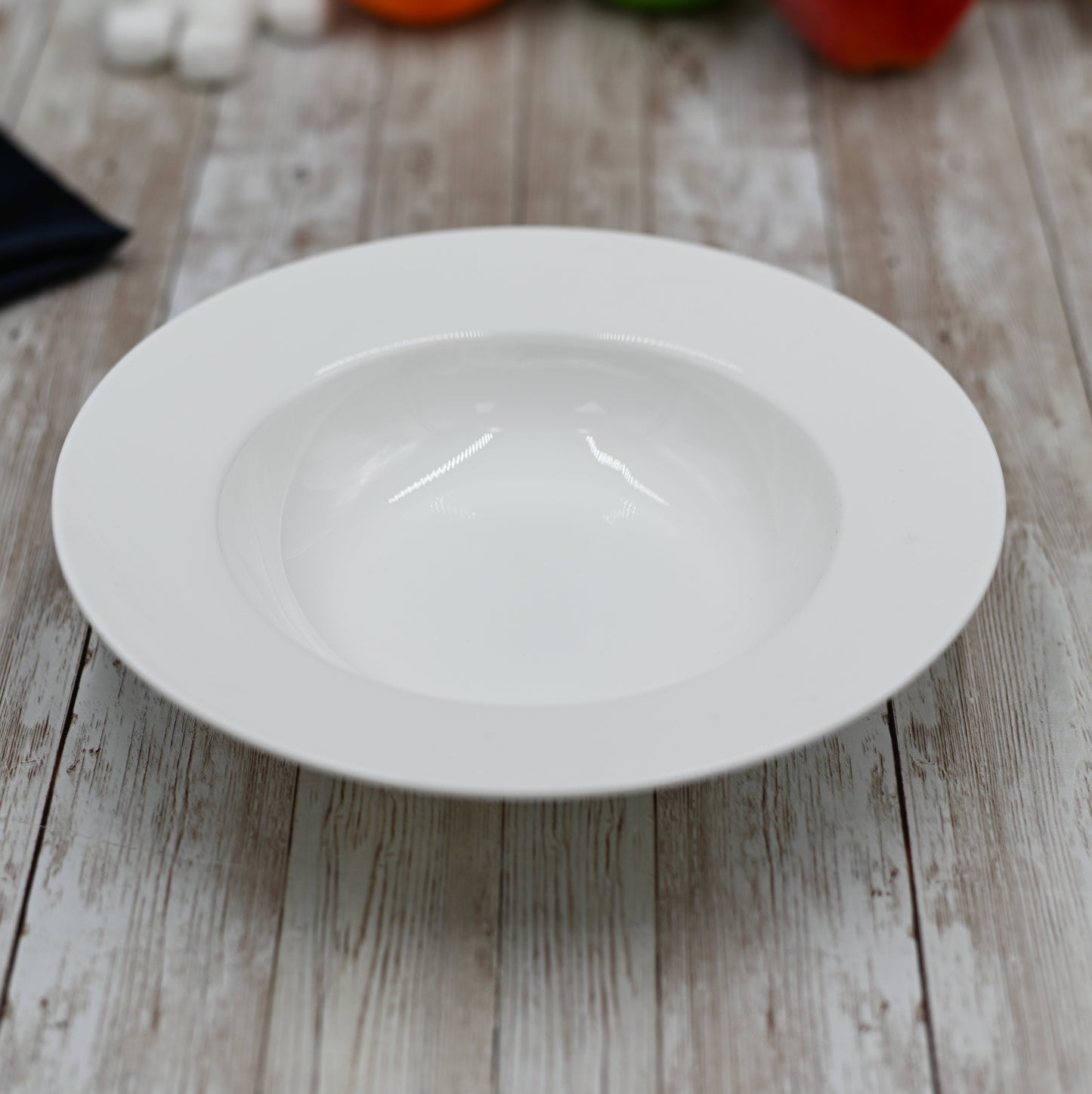 White Deep Plate 8" inch | 20 Cm 11 Oz | 325 Ml - Loft&Timber