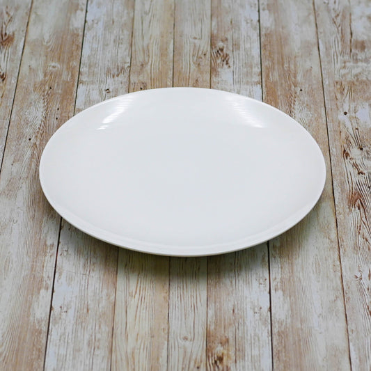 White Dinner Plate 10" inch | 25.5 Cm - Loft&Timber