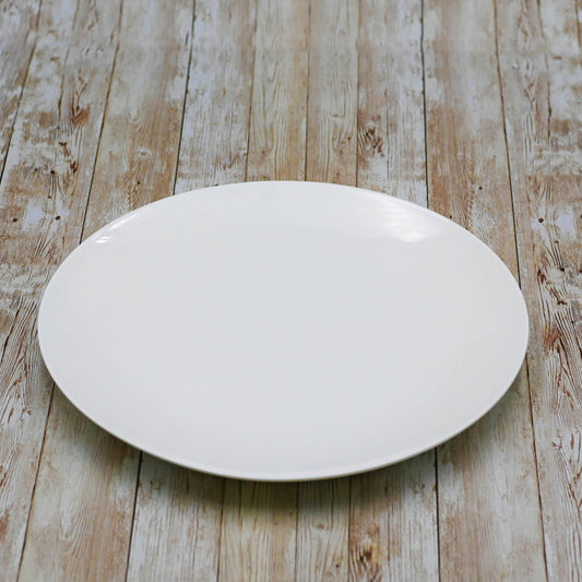 White Round Plate / Platter 12" inch | 30.5 Cm - Loft&Timber