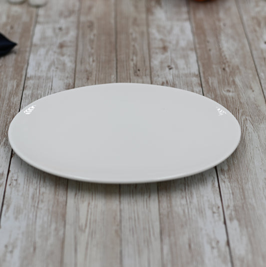 White Oval Plate / Platter 8" inch | 20 Cm - Loft&Timber