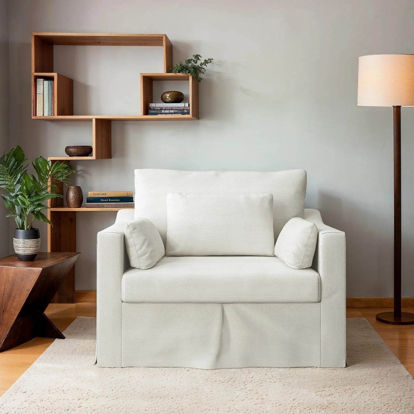 Living Room Sofa Furniture Luxury Couch with Cushions - Loft&Timber