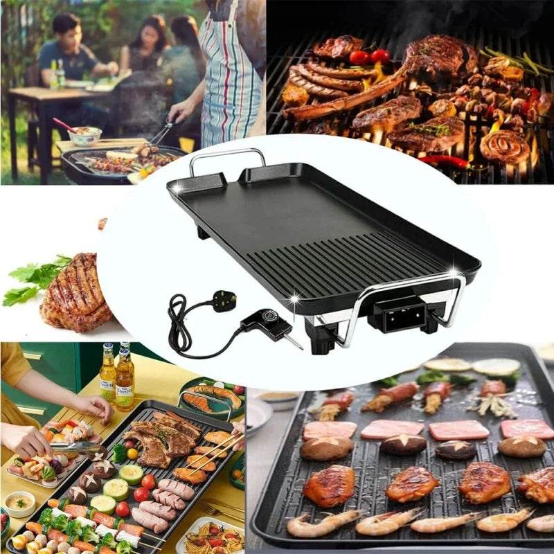 1500W Outdoor Indoor Griddle Large Barbecue Hot Plate - Loft&Timber