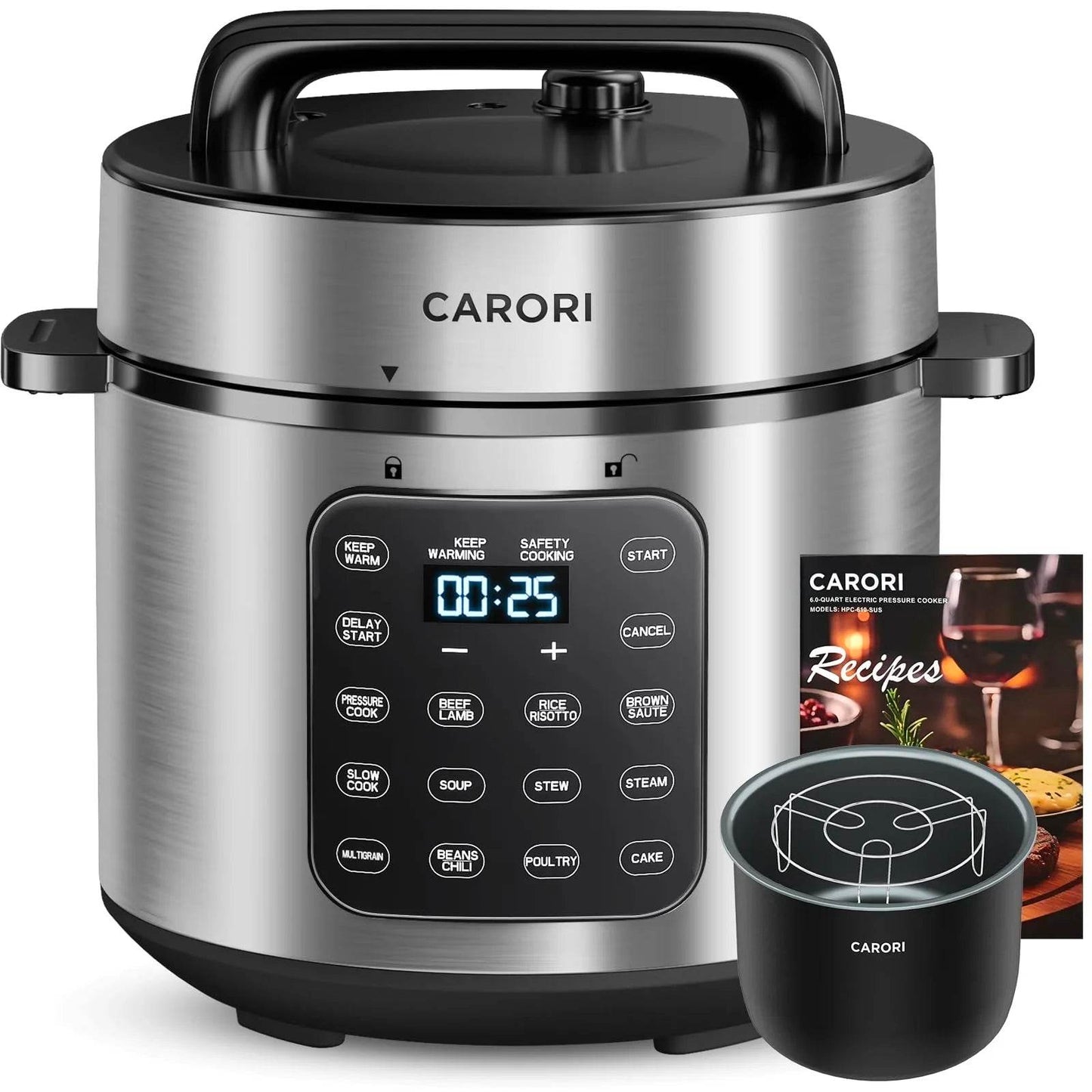 9-in-1 Electric Pressure Cooker 6 Qt - Loft&Timber