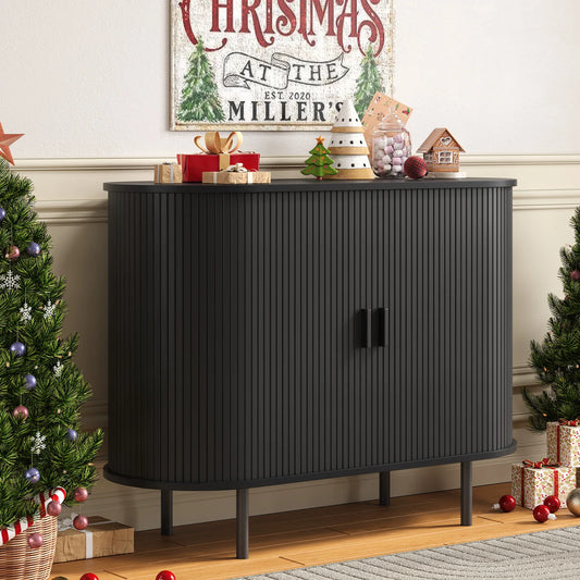 40" Sideboard Buffet Cabinet with Storage - Loft&Timber