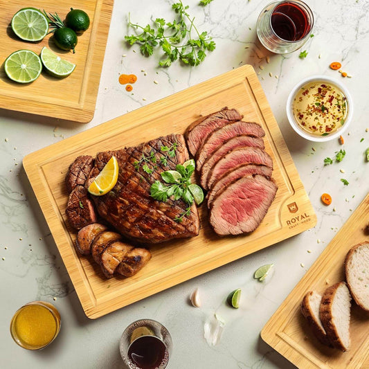 Cutting Board Set of 4, Bamboo - Loft&Timber
