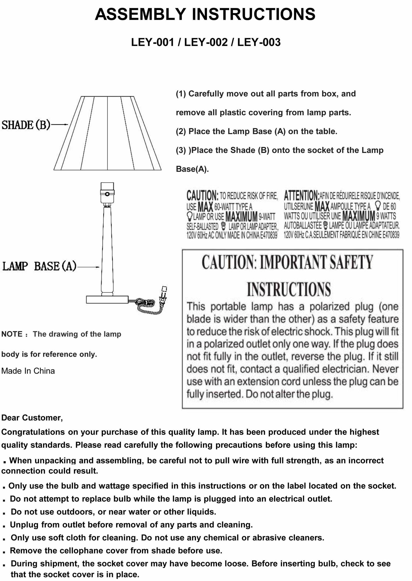 Bellinzona Table Lamp - Loft&Timber