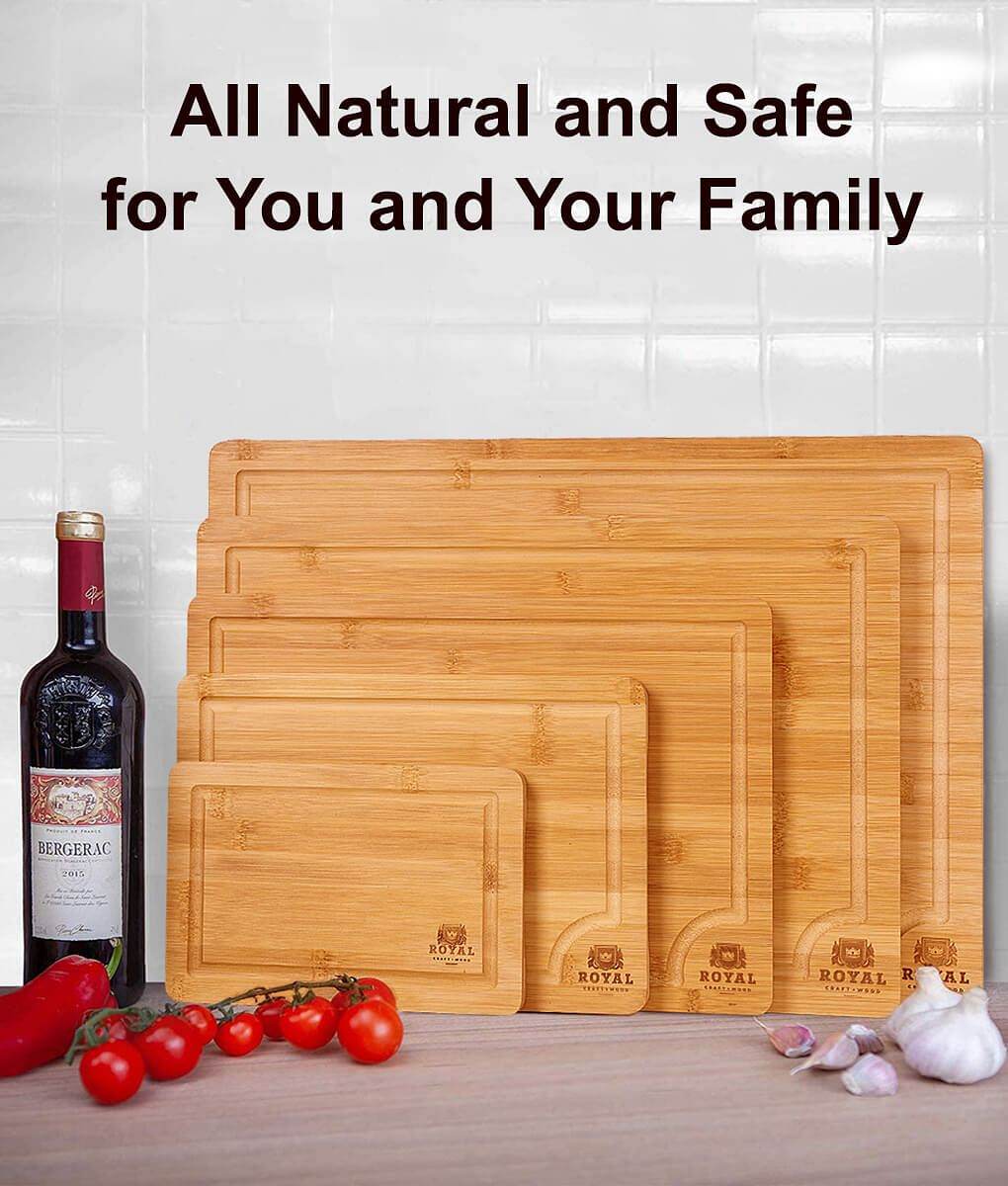 5 Piece Chopping Board Set - Loft&Timber
