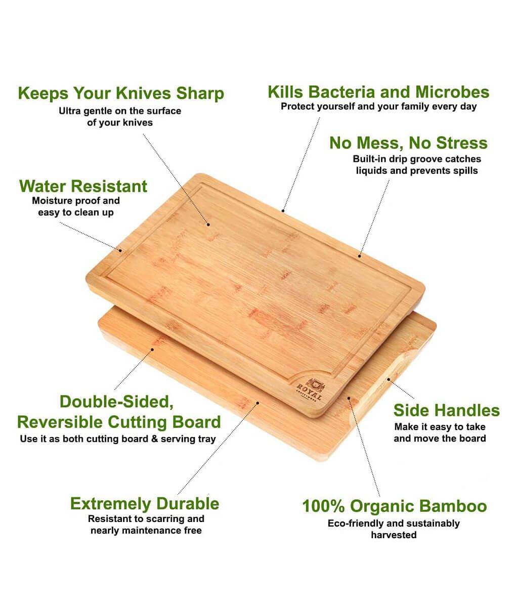5 Piece Chopping Board Set - Loft&Timber